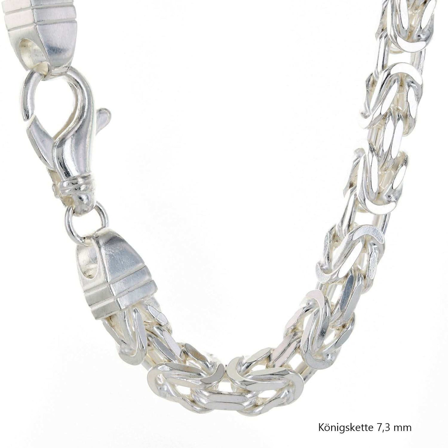 Königskette Halskette  925 Sterlingsilber Auswahl