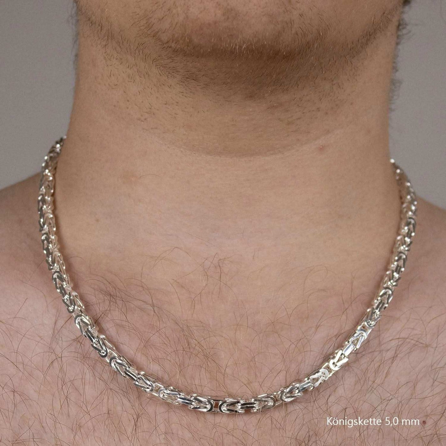 Königskette Halskette  925 Sterlingsilber Auswahl