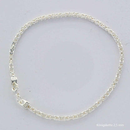 Königskette Halskette  925 Sterlingsilber Auswahl