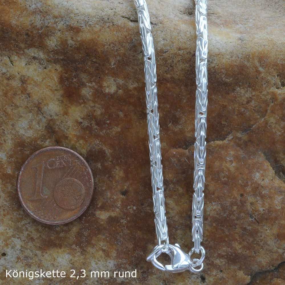 Königskette Halskette  925 Sterlingsilber Auswahl