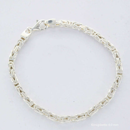 Königskette Halskette  925 Sterlingsilber Auswahl