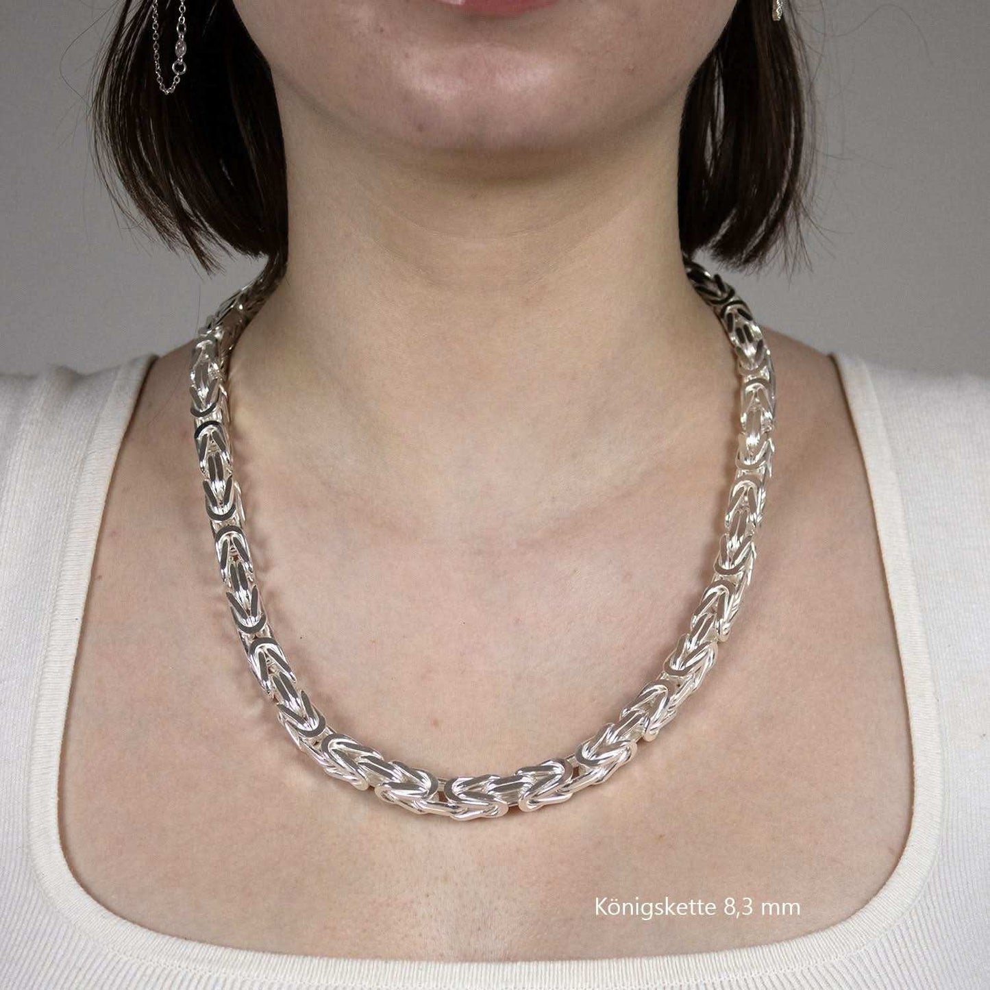 Königskette Halskette  925 Sterlingsilber Auswahl