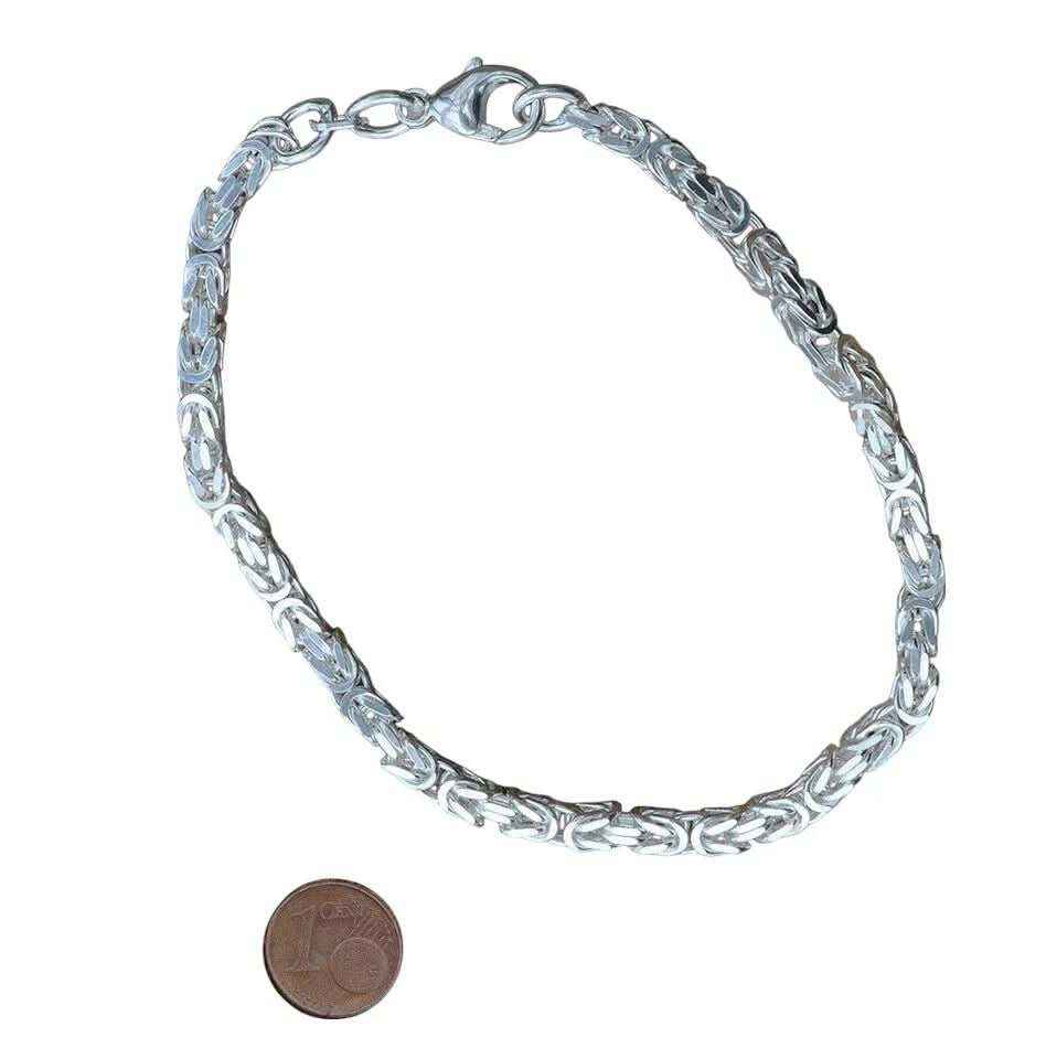 Königskette Halskette Armkette 925 Sterlingsilber Auswahl 925 Silber - Firma Holzenplotz - Silberketten-Goldketten.de 