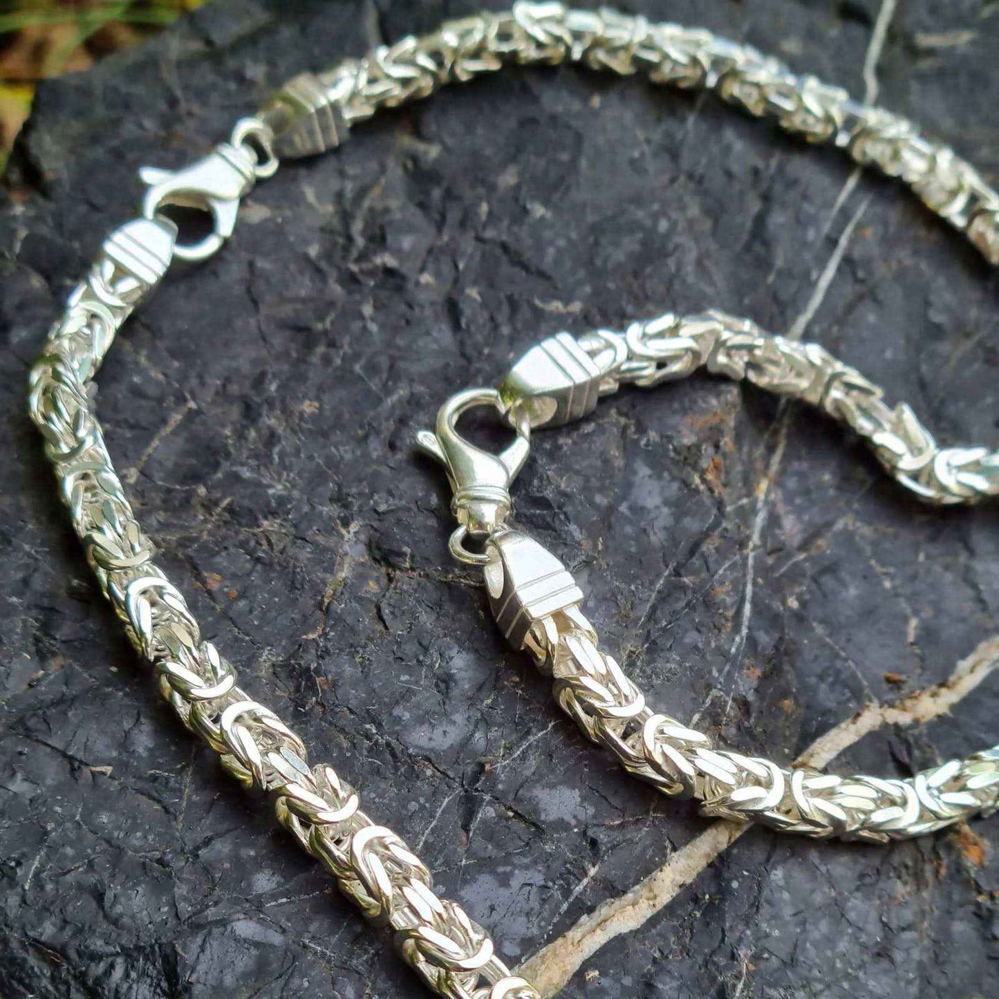 Königskette Halskette Armkette Breite 5,1 mm 925 Sterlingsilber - Firma Holzenplotz - Silberketten-Goldketten.de 