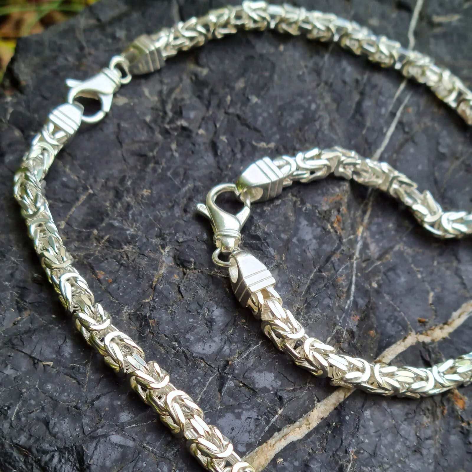 Königskette Halskette Armkette Breite 5,1 mm 925 Sterlingsilber - Firma Holzenplotz - Silberketten - Goldketten.de