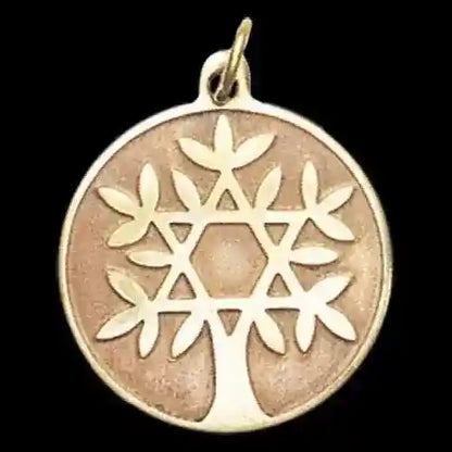 Lebensbaum Anhänger Schmuck - Lebensbaum - 27x24mm