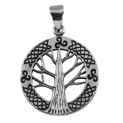 LebensbaumSchmuck Anhänger 925er Silber 30 mm Durchmesser