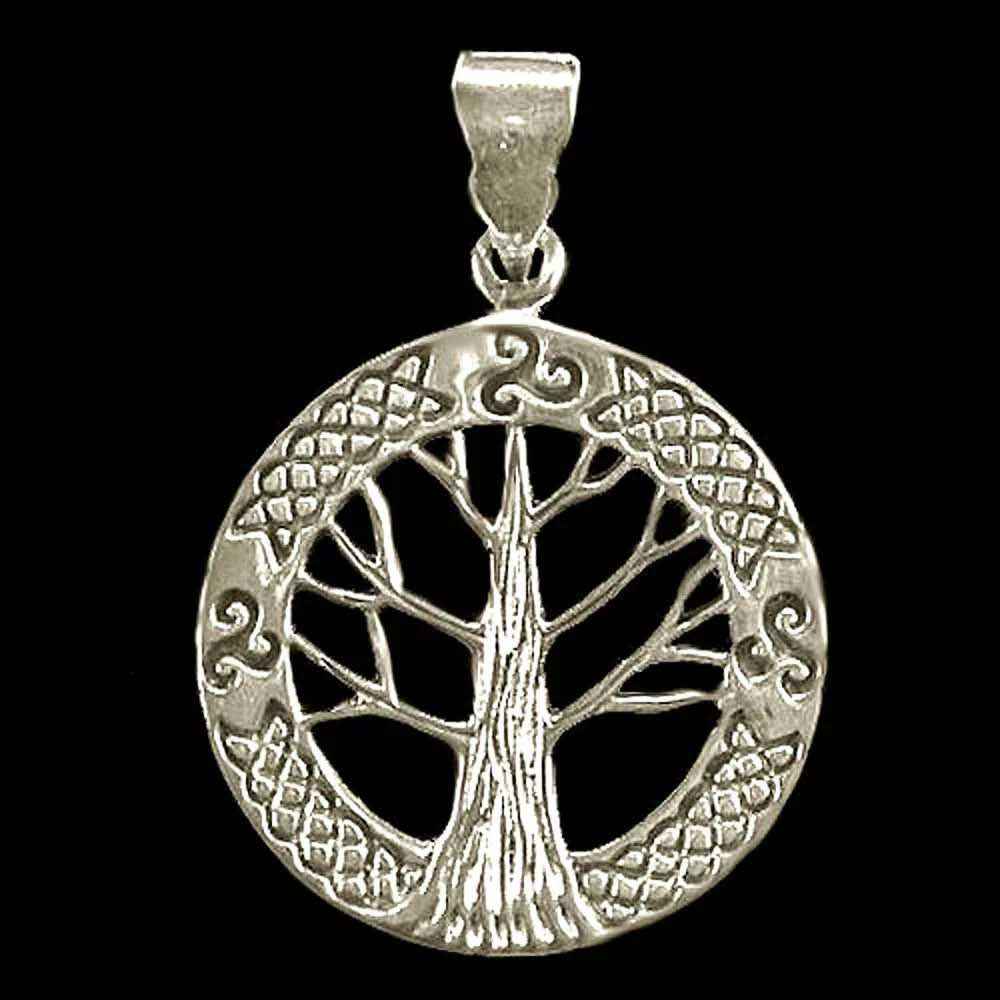 LebensbaumSchmuck Anhänger 925er Silber 30 mm Durchmesser