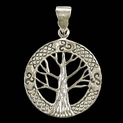 LebensbaumSchmuck Anhänger 925er Silber 30 mm Durchmesser