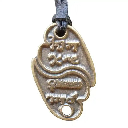 Liebestalisman aus Bronze Anhänger Schmuck