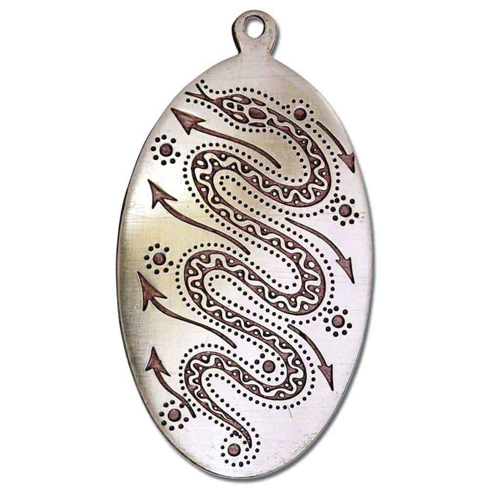 Loa Simbi Anhänger Schmuck 40x25mm