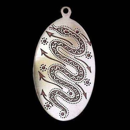 Loa Simbi Anhänger Schmuck 40x25mm