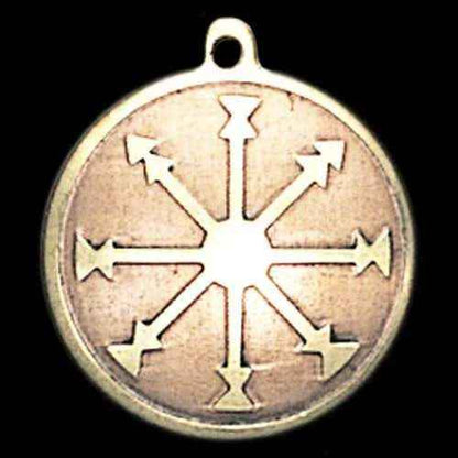 magischer Talisman 10 Anhänger Schmuck 27x25mm