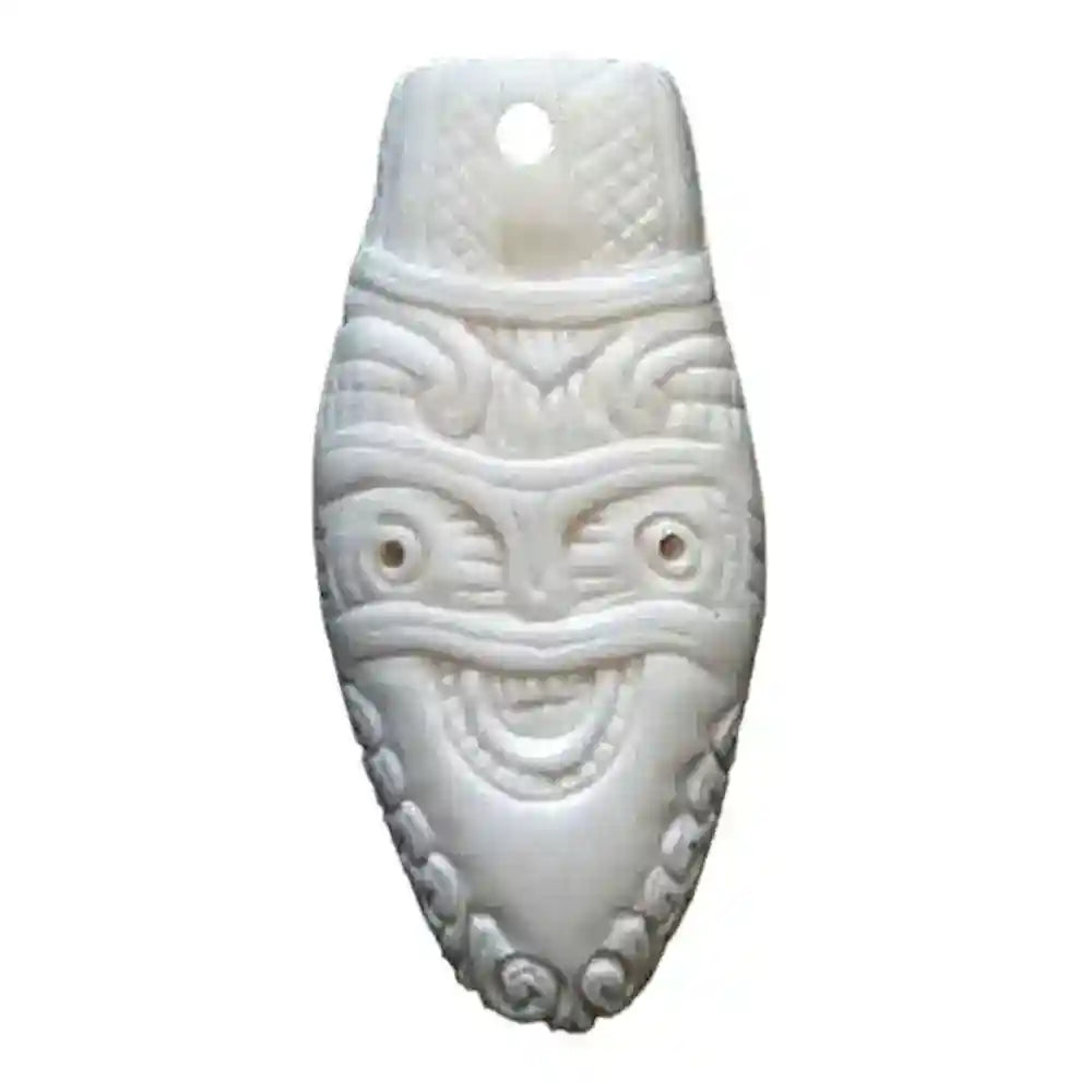 Maori Anhänger Schmuck 45x20mm