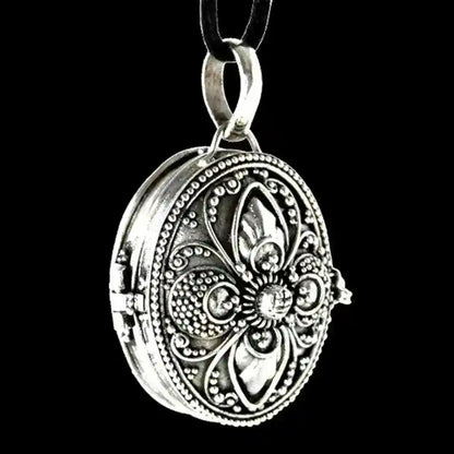 Medaillon Anhänger Schmuck 925er Silber 32x21mm Höhe inklusive Öse