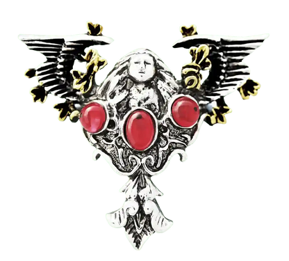 Mitternachtsengel Anhänger Schmuck Briar Kinder der Nacht - Engel - 42x42mm