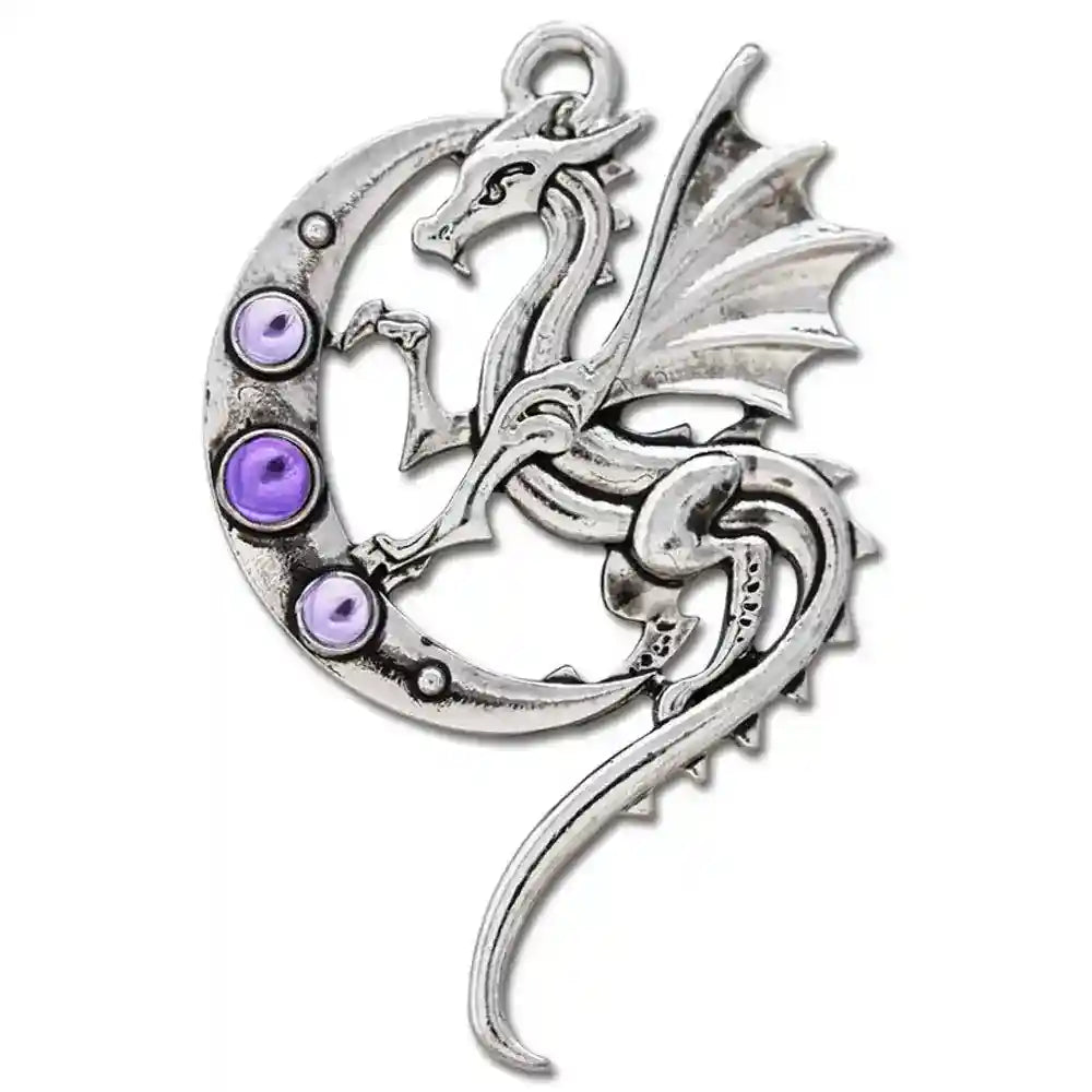 Mond-Drache Mythische Kelten  Schmuck Anhänger Amulett Talisman