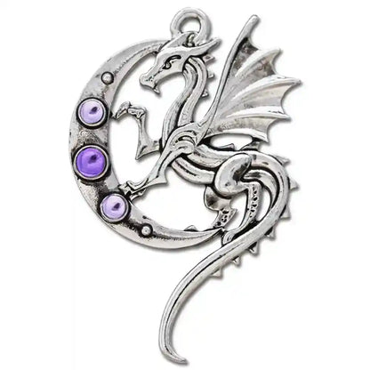 Mond-Drache Mythische Kelten  Schmuck Anhänger Amulett Talisman