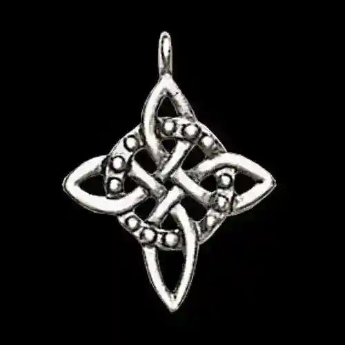 Nordischer Knoten Schmuck Anhänger - Keltische Knoten , Wikinger - 28x21mm