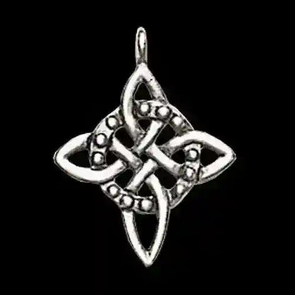 Nordischer Knoten Schmuck Anhänger - Keltische Knoten , Wikinger - 28x21mm