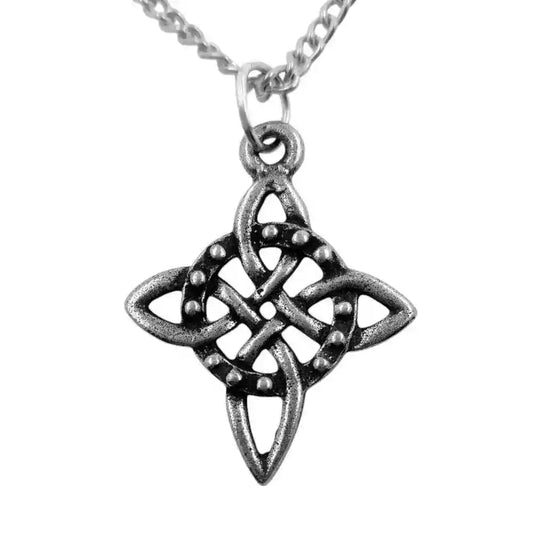 Nordischer Knoten Schmuck Anhänger - Keltische Knoten , Wikinger - 28x21mm