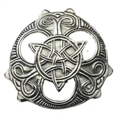Nordisches Schmuck Anhänger Keltische Triade 925er Silber 40 x 38 mm