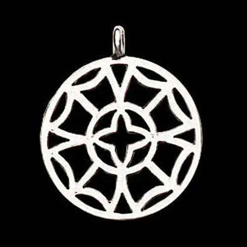 Nordstern Schmuck Anhänger - Wikinger - 30x24mm