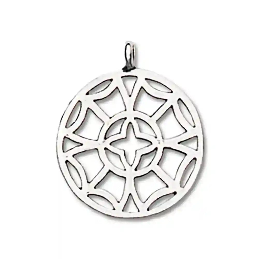 Nordstern Schmuck Anhänger - Wikinger - 30x24mm