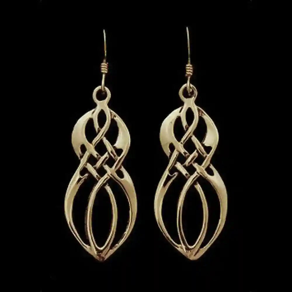 Ohrhänger, Ohrringe Celtic Harmony Bronze Schmuck - Firma Holzenplotz - Silberketten-Goldketten.de 