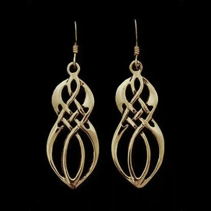 Ohrhänger, Ohrringe Celtic Harmony Bronze Schmuck - Firma Holzenplotz - Silberketten-Goldketten.de 
