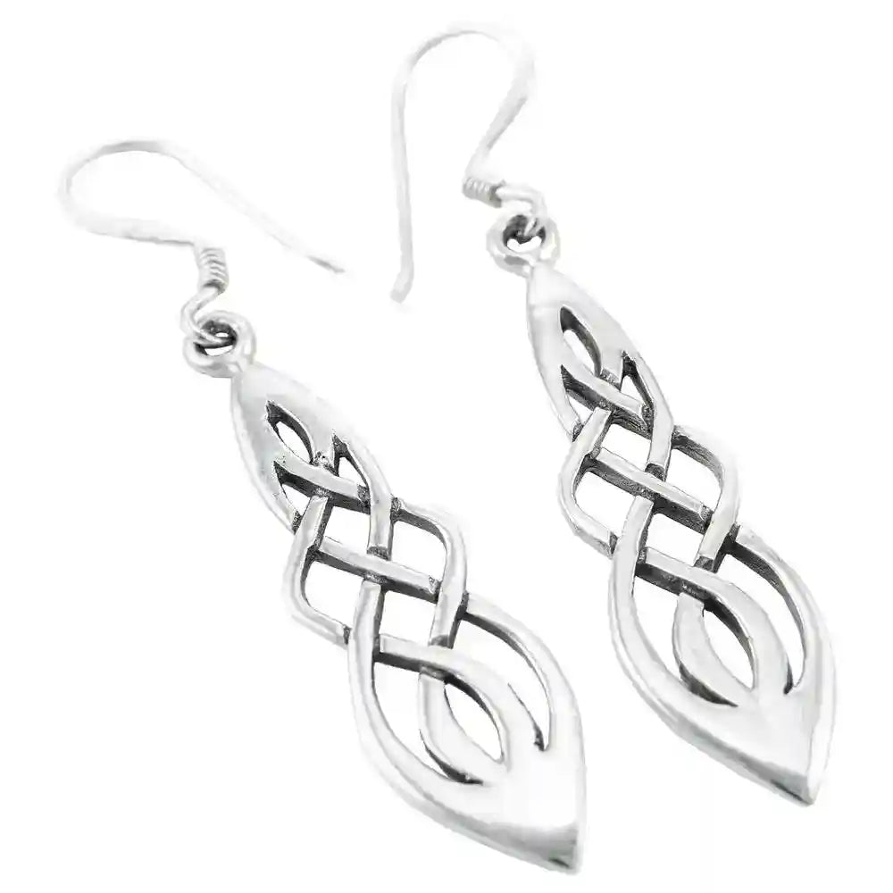 Ohrhänger, Ohrringe Celtic Harmony Schmuck 925er Silber - Firma Holzenplotz - Silberketten-Goldketten.de 