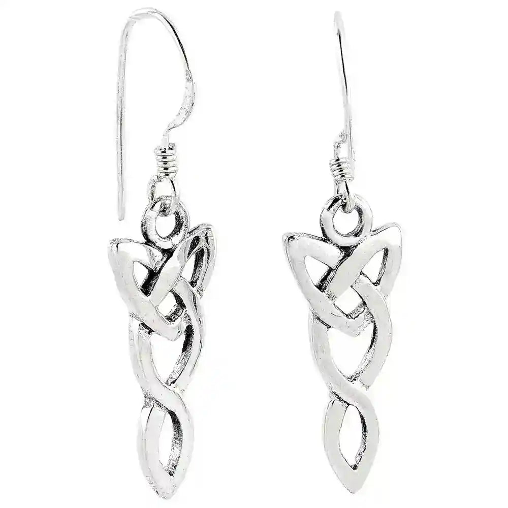 Ohrhänger, Ohrringe Celtic Harmony Schmuck 925er Silber - Firma Holzenplotz - Silberketten-Goldketten.de 