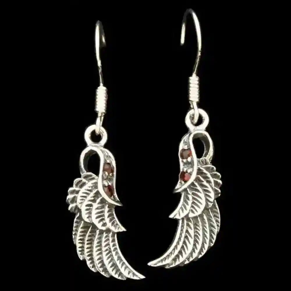 Ohrhänger, Ohrringe Engelsflügel Schmuck 925er Silber - Firma Holzenplotz - Silberketten-Goldketten.de 