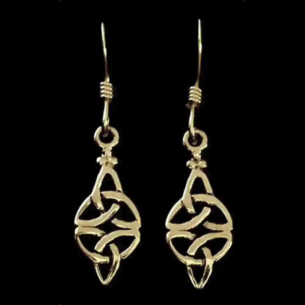 Ohrhänger, Ohrringe Keltische Polaritäten Bronze Schmuck - Firma Holzenplotz - Silberketten-Goldketten.de 