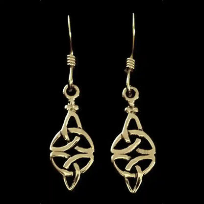 Ohrhänger, Ohrringe Keltische Polaritäten Bronze Schmuck - Firma Holzenplotz - Silberketten-Goldketten.de 
