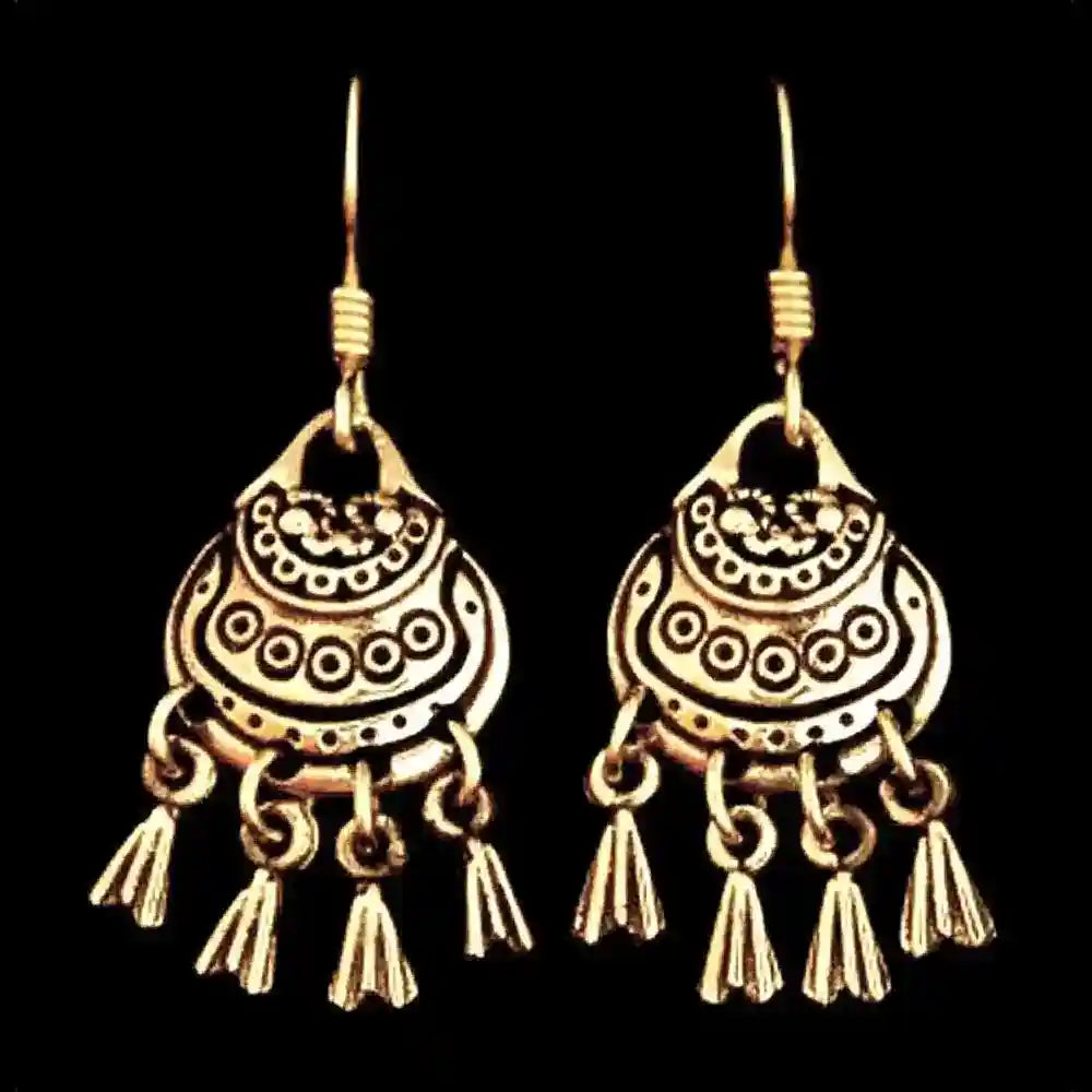 Ohrhänger, Ohrringe Viking Bronze Schmuck - Firma Holzenplotz - Silberketten-Goldketten.de 