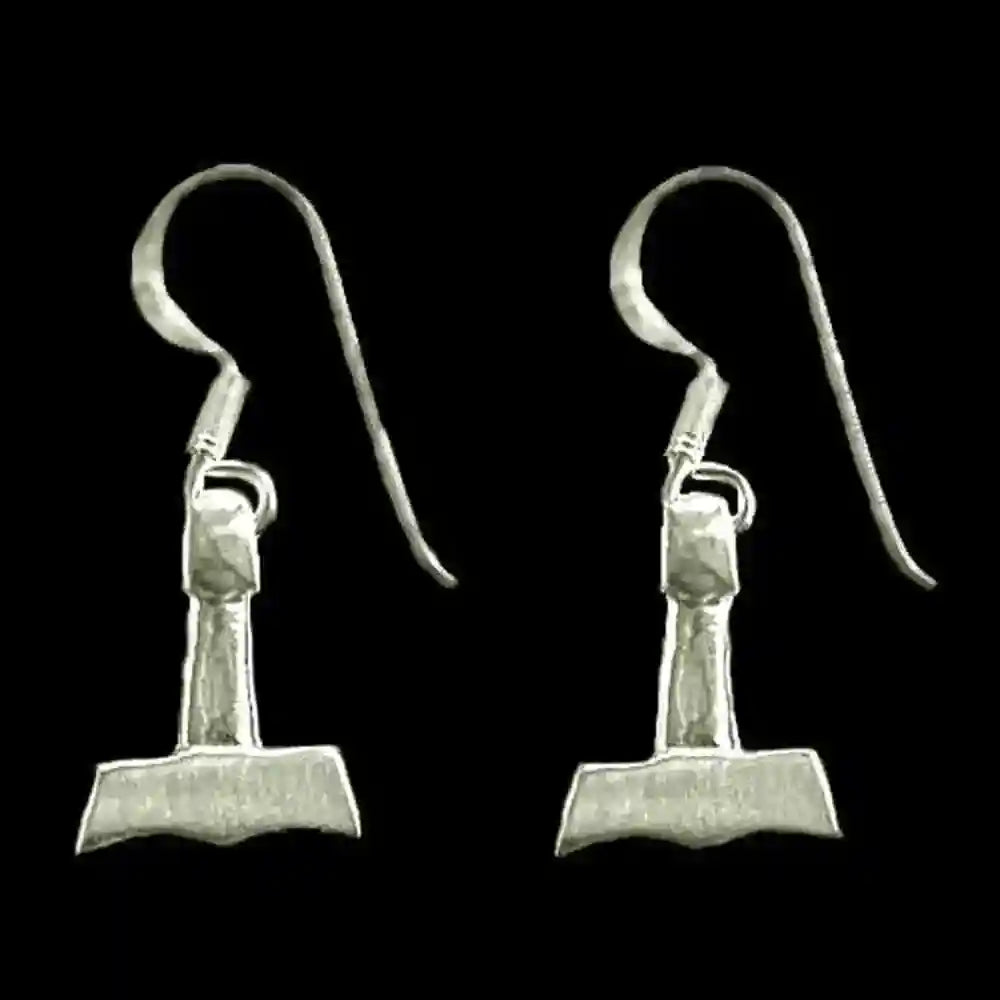 Ohrhänger Thorhammer - Wikinger - 15x13mm