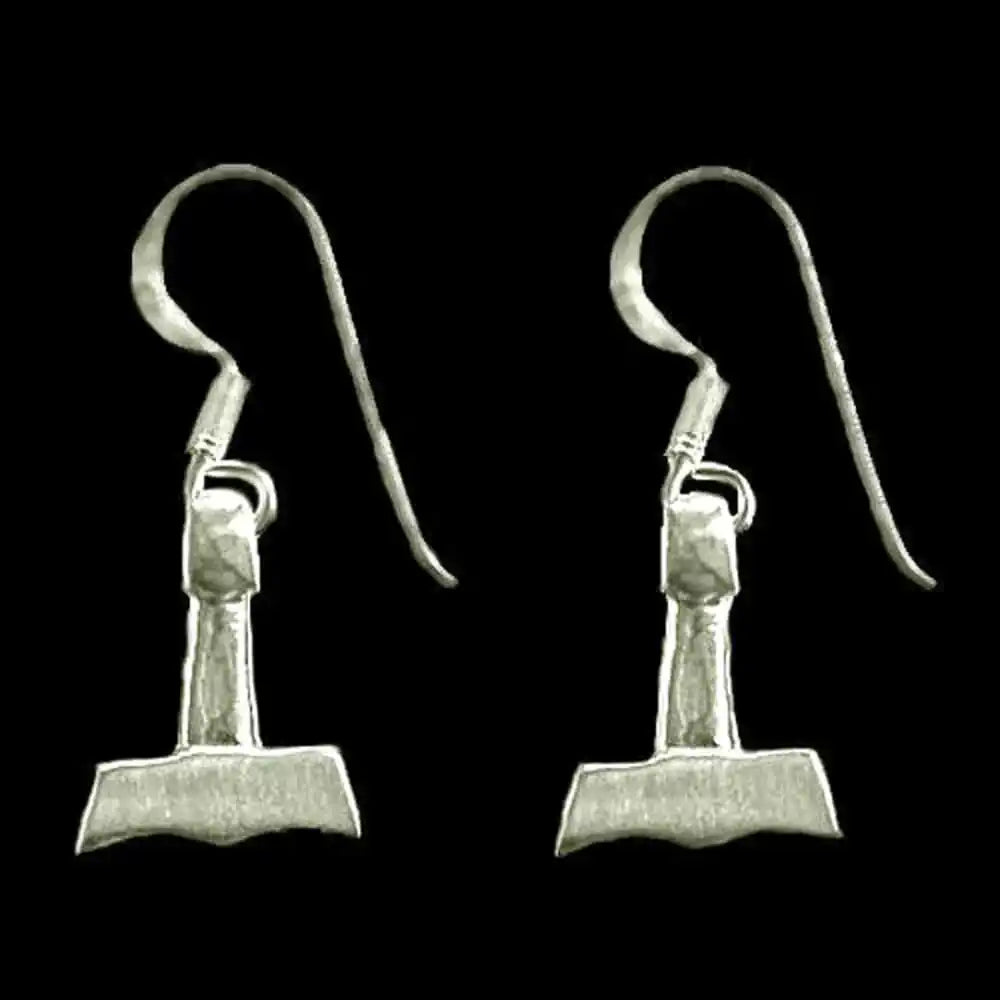 Ohrhänger Thorhammer - Wikinger - 15x13mm - Firma Holzenplotz - Silberketten - Goldketten.de