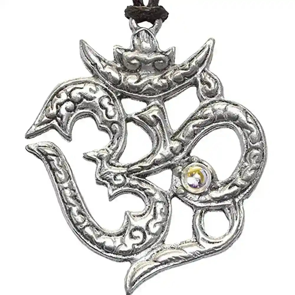 Om  Anhänger Schmuck - Om - 36x31 mm