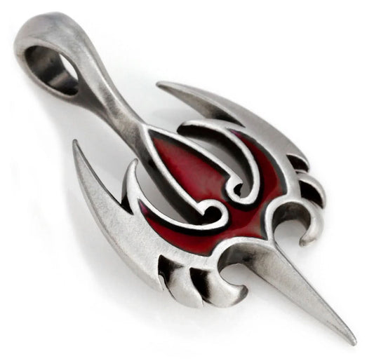 Original Bico Australia Australien Schmuck Anhänger Aegis rot Modern - Firma Holzenplotz - Silberketten - Goldketten.de