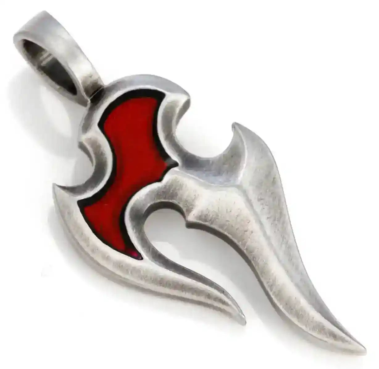 Original Bico Australia Australien Schmuck Anhänger Akoma rot - Modern - 42x19mm