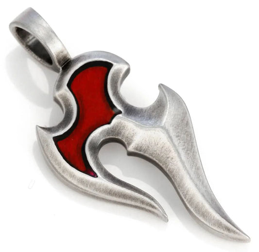 Original Bico Australia Australien Schmuck Anhänger Akoma rot Modern 4 - Firma Holzenplotz - Silberketten - Goldketten.de