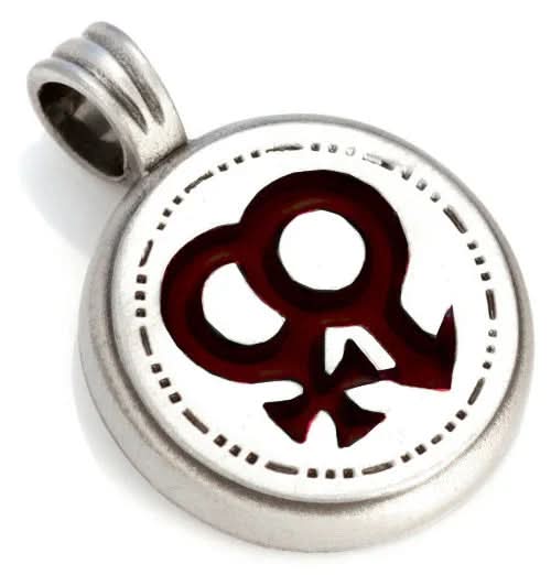 Original Bico Australia Australien Schmuck Anhänger Hetreros rot Moder - Firma Holzenplotz - Silberketten - Goldketten.de