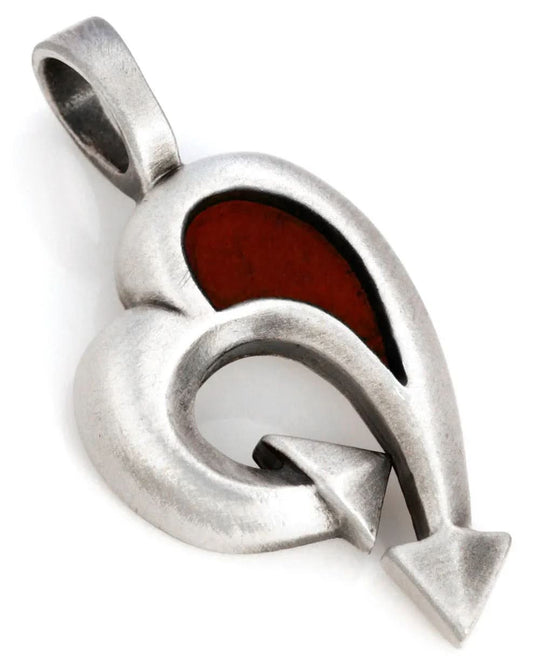 Original Bico Australia Australien Schmuck Anhänger Seeds rot Modern 3 - Firma Holzenplotz - Silberketten - Goldketten.de