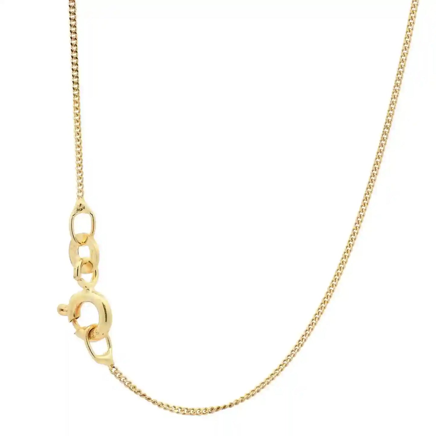 Panzerkette Halskette Breite 0,8 mm - 333 - 8 Karat Gold Auswahl - Firma Holzenplotz - Silberketten-Goldketten.de 