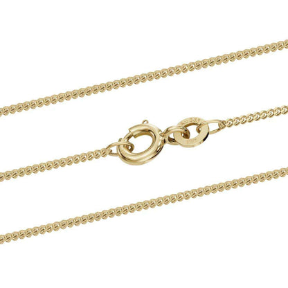 Panzerkette Halskette Breite 0,8 mm - 333 - 8 Karat Gold Auswahl - Firma Holzenplotz - Silberketten-Goldketten.de 