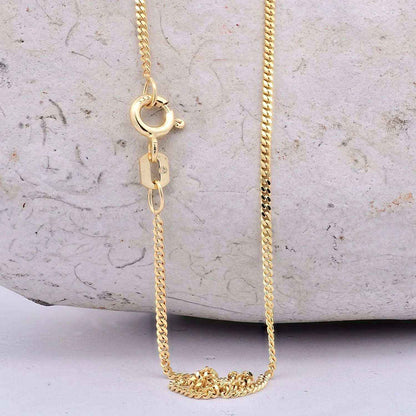 Panzerkette Halskette Breite 1,4 mm - 333 - 8 Karat Gold Auswahl - Firma Holzenplotz - Silberketten-Goldketten.de 