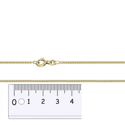 Panzerkette Halskette Breite 1,4 mm - 333 - 8 Karat Gold Auswahl - Firma Holzenplotz - Silberketten-Goldketten.de 