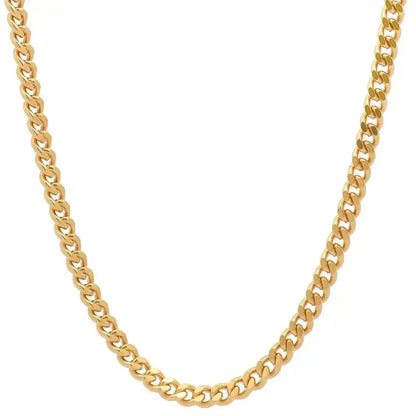 Panzerkette Halskette Breite 1,7 mm - 750 - 18 Karat Gold Auswahl - Firma Holzenplotz - Silberketten-Goldketten.de 