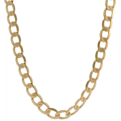 Panzerkette Halskette Breite 3,3 mm - 585 - 14 Karat Gold Auswahl